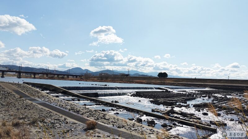 DJI Mini 5 Pro河原で撮影した映像のスナップショット