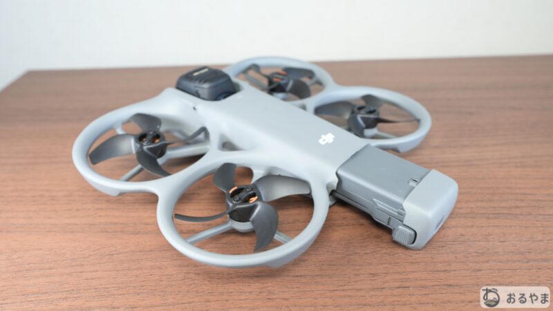 DJI Avata 360のバッテリー挿入部